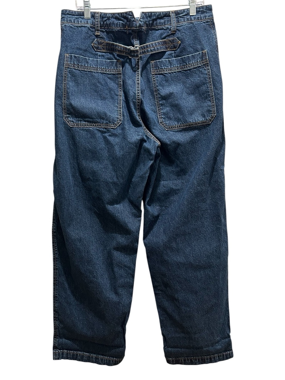 Alex Mill Women’s Buckle Back Jeans - 100% Cotton Denim, High Rise - Size 32 - Picture 3 of 7